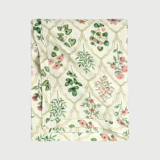 Eden Rose Linen Table Cover