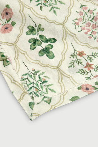 Eden Rose Linen Table Cover
