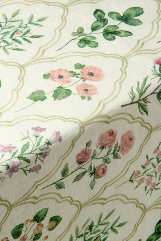 Eden Rose Linen Table Cover