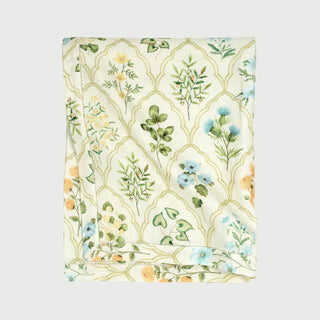 Eden Peach Linen Table Cover