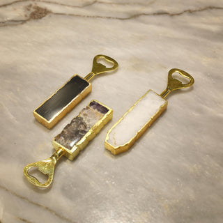 Semi Precious Bottle Opener - Black