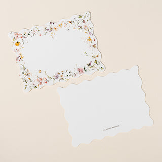 Ruby Garden - Set of 10 Notecards & 10 Envelopes