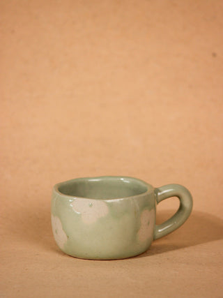 Mint Ceramic Daisy Cup - TOH