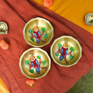 Tota Maina Brass Nut Bowl The confetti tree