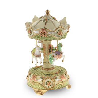 Floral Carousel Music Decor