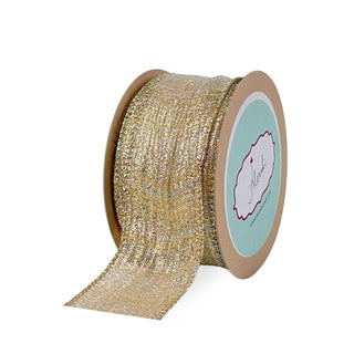 Golden Luxe Mesh Ribbon