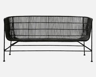 Bilbao Rattan Two seater (Black)