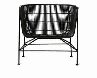 Bilbao Rattan Chair (Black)