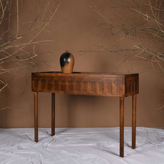 Dome Mango Wood Console Table