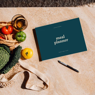 Meal Planner, Personalised Meal Planner, Meal Planning, Weekly Meal Planning, Food Planner, Recipe Book, The Muddy Jumpers, Daily Planner, Journals