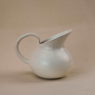 White Ceramic Pitcher