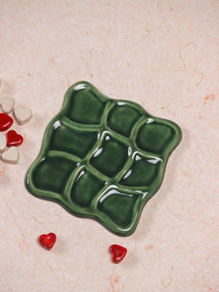 Valentine themed Ceramic Tic Tac Toe  - TOH