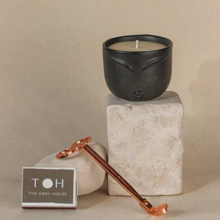 The Sage Face Ceramic Jar Candle