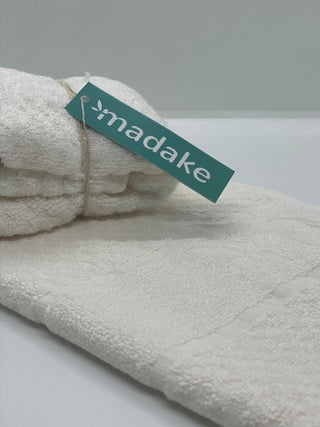 Madake Bamboo Hand Towel/Fitness Towel 33*60cm- Almost White