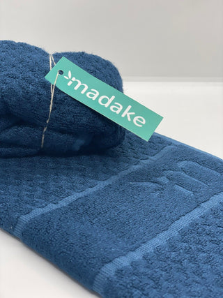 Madake Bamboo Hand Towel/Fitness Towel 33*60cm- Tru Blue