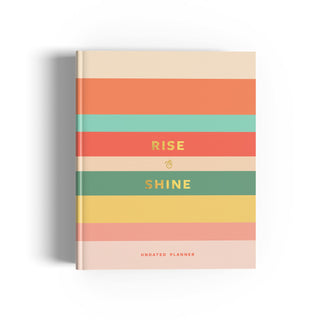 Annual Undated Planner - Rise & Shine