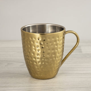 Gold Hammered Mule Mug