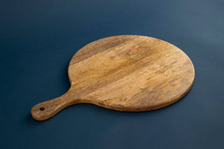 Round Natural Wooden Chopping Board