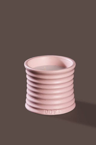 Stoneware | Pink | Scented Candle