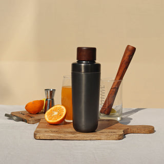 Charcoal Black Cocktail Shaker