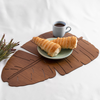 Banana Leaf Tablemats - Teak (Set of 4)