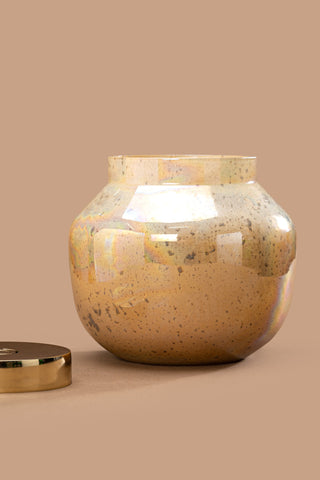 Earthy Glow | Gold | Scented Candle