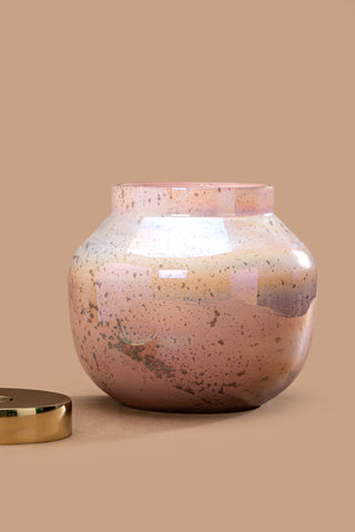 Earthy Glow | Pink | Scented Candle