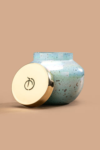 Earthy Glow | Blue | Scented Candle