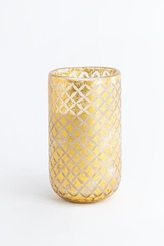 Gilded U-shaped Glass | Gold | Scented Candle
