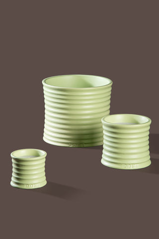 Stoneware | Green | Scented Candle