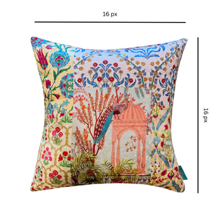 Mughal Mix Modern Chic Designer Velvet Cushion Cover
