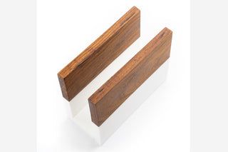 BELLA  MARBLE AND WOOD TISSUE HOLDER