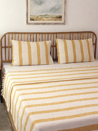 Shivalik Bedcover- Yellow