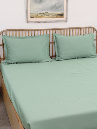 Sage Double Bedsheet Set