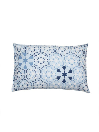 The Wily Kaleidoscope Blue Bedsheet with Pillow Cover