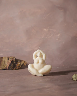 Body Positive Yoga Lady Candle - TOH