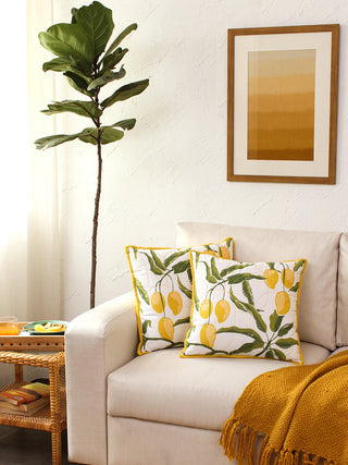 Aamb Cushion Cover (Yellow)
