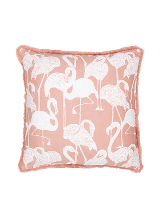 Jacana Pink Cushion Cover