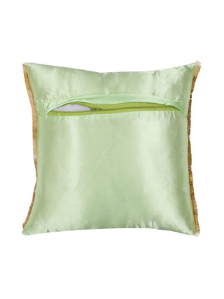 Mandav Green Cushion Cover