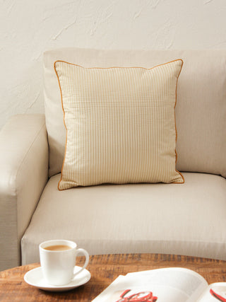 Paeth Cushion Cover (White Gold)