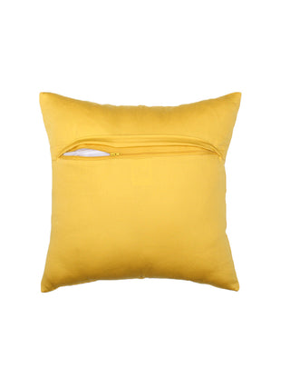 Suryamukhi Cushion Cover (Yellow)