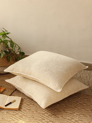 Vindhya Cushion Cover (Natural)