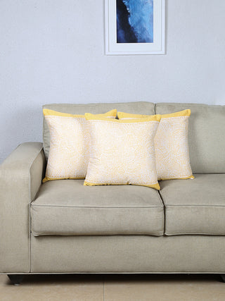 Sarisa Cushion Cover (Yellow)