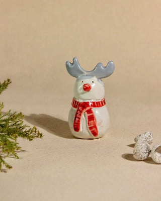 Christmas Reindeer Miniature Sculpture - TOH