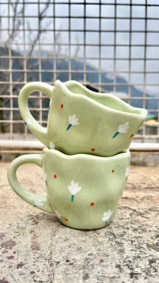The Love Cup - Green (Set of 2)