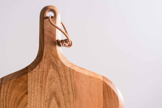 Tall-Wooden Chopping Board | Acacia Wood | Brown