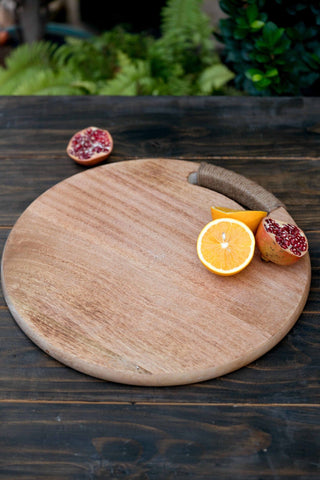 Vyaas-Wooden Cutting Board | Mango Wood | Brown