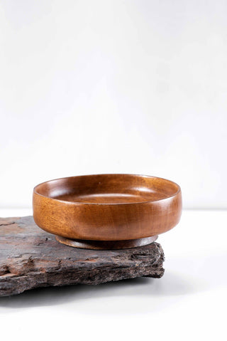 Matki-Wooden Bowl | Mango Wood | Brown