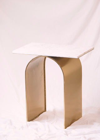 Kazuyo Marble Accent Table