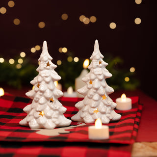 "LED Christmas Snowy Tree"